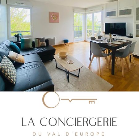 Charmant Appartement 3 Pieces Proche Rer & Disney Montevrain Bagian luar foto